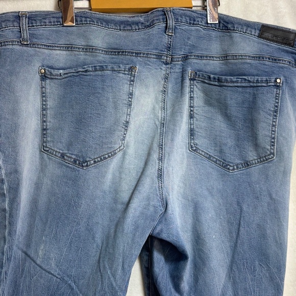 DKNY Women's Jeans Light Blue Soho Skinny Plus 24 W - Picture 5 of 7